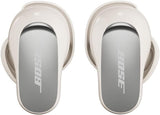 Bose QuietComfort Ultra Earbuds (2nd Gen) Bundle with Fast Charger - Wireless Noise Cancelling Earbuds with Mic, Immersive Audio, USB-C Charging, Up to 6 Hours Battery, IPX4 Rating, (White Smoke)