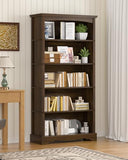 65 Inch Tall Bookshelf with Storage, Floor Standing Modern Style Display Bookcase for Living Room, Office