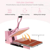 16x24 Pneumatic up Sliding Dual Platen Heat Press Machine
