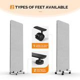 Room Divider Screen, Freestanding Privacy Partition Wall