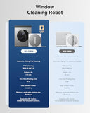 ECOVACS WINBOT W3 Omni Robot Window Cleaner with Auto-Clean & Multi-Functional Station