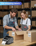 Phomemo Ethernet Thermal Label Printer 4x6, Bluetooth Shipping Label Printer for Small Business, Home, Office