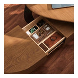 zhongxlla Standing Desk, Modern Ash Wood Executive Office Desk