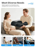 Benazcap Large Memory Foam Office Chair Cushion Seat Pad, Ergonomic Seat Cushion for Sciatica