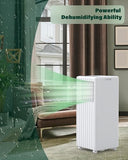 GAOMON Portable Air Conditioners, 8000 BTU Air Conditioner Portable for Room up to 350 Sq. Ft. with Remote Control, White