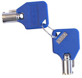 CODi Key Cable Lock, Black (A02001) - Integrated Security Solution for Laptops
