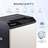 P-5 High Security Paper Shredder, 15-Sheet Micro Cut, 120-min Runtime