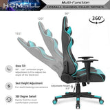 Homall Gaming Chair, Office Chair High Back Computer Chair Leather Desk Chair Racing Executive Ergonomic Adjustable Swivel Task Chair