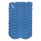 KLYMIT Double V Inflatable Sleeping Pad | Thick, Lightweight, Easy to Inflate, Foldable Air Bed Mattress for Camping & Backpacking