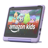 Fire HD 10 Kids Pro tablet, ages 6-12. Bright 10.1" HD screen, includes ad-free content,
