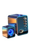 BXNSDFS Laptop Audio Multimedia Desktop Small Speaker 2.1 Subwoofer Speakers