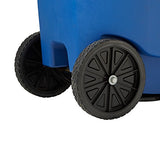 Rubbermaid Commercial Products BRUTE Rollout Trash/Garbage Can/Bin with Wheels
