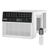 GarveeHome U-Shaped Window Air Conditioner 8000 BTU Fixed Frequency, Ultra Quiet, Open Window Flexibility, Remote Control, Cools 350 Sq.Ft., Ideal for Bedroom Living Room Home Office