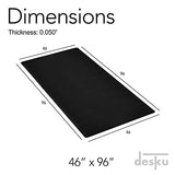 Workstation Desk Chair Mats for Hard Floors, Home & Office Floor Protector