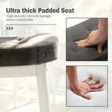 RNKSFX Counter Height Bar Stools Set of 6 for Kitchen Counter