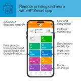 HP ENVY Inspire 7955e Wireless Color Inkjet Printer, Print, scan, copy, Easy setup HP