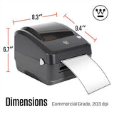 Thermal Shipping Label Printer USB, 4x6 Label Commercial Grade, Compatible with USPS, UPS