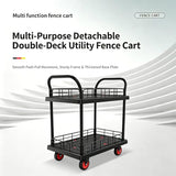 Push Cart Dolly Platform Truck Hand Truck Duty Flatbed