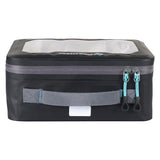 Evolution Fishing Plastix Case – Medium, Waterproof Soft Plastic Lure Storage Box, EVA Structured Interior, Clear Lid, Removable Dividers, Tackle Organizer