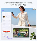 Uhale 32 Inch Extra Large Digital Picture Frame with 64GB, Remote Control