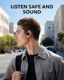 Powerful Sound, Clear Calls, IP55, 36H Playtime, Bluetooth 5.4 Wireless Earbuds, Multipoint Connection