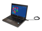 Port Designs Security Cable Combination Lock Laptops, Desktops, Monitors Other Devices, Black