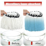 3 Pack Mop Head Replacement, Compatible for EasyWring 1-Tank System