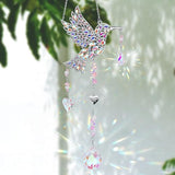 Mom Birthday Gifts from Daughter - Mom Gifts for Mother's Day Birthday - Sun Catchers Indoor Window Hummingbird Gift for Women Bird Lovers Mother Grandma Outdoor Garden Home Decor