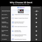 ATOTO S8 Gen4 10.1" Double Din Android Car Stereo, 4G LTE, 4+64GB Radio