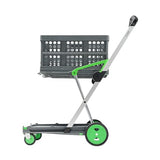 Multi use Functional Collapsible carts | Mobile Folding Trolley | Shopping cart with Storage Crate |