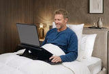 Laptop Lap Pad Laptop Stand with Attached Mouse Pad, Cushion and USB Cooling Fan