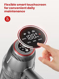 Honeywell Smart Cordless Vacuum Cleaner w/Automatic Adjustment, 10-in-1 Lightweight Stick with 3000mAh Battery 70Mins Runtime, Rechargeable Vacuum for Pet Hair/Carpet/All Floor, VC14, Graphite/Red