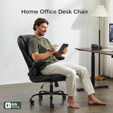amseatec Office Chair, Executive PU Leather Chair, Ergonomic Computer Desk Chair