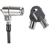 Targus DEFCON T-Lock Keyed Cable Lock for Laptop Computer and Desktop Security
