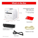 Canon imageCLASS MF284dw Wireless Black & White Laser Printer – All-in-One for Home Use