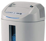 +1 SS7 Professional Small Office Strip Cut Shredder; Shreds up to 27 sheets of paper at a time, CDs, DVDs and credit cards; Carbon hardened cutting knives unaffected by staples and clips KOBRA