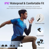 Wireless Earbuds, Bluetooth 5.4 Headphones with Multifunctional Touch Screen
