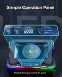 Gaming Laptop Cooler Cooling Pad, Ultra Cooling with 10°C-35°C Temperature Drop