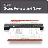 Epson Workforce ES-60W Wireless Portable Sheet-fed Document Scanner for PC