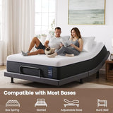 King Size Mattress Extra Firm - 14 Inch Gel Memory Foam Mattress King