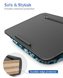 Cushioned Lap Desks, Portable Laptop Desk for Bed, Couch & Floor, Washable Cushion