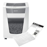 Leitz IQ Office Pro 80062000 CH Paper Shredder with Particle Cut Safety Level P4 20 Sheets Capacity 30 L Waste Bin