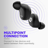 Everyday Classic Bluetooth Wireless Earbuds + Microphone with Active Noise Canceling