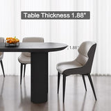 Miuuod Dining-Table Space Saving for Small Apartment for 4-6 People