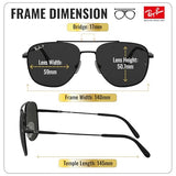Ray-Ban RB8097 WILLIAM TITANIUM Sunglasses with Official Eyewear Kit