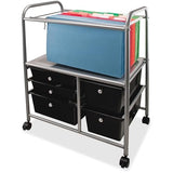 Advantus Letter/Legal File Cart with Five Storage Drawers
