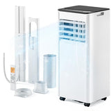EUHOMY Portable Air Conditioners 10,000 BTU, Cools Up to 450 Sq.Ft, 4-in-1 Portable AC Unit with Cool, Fan, Dehumidifier Sleep Modes, 24H Timer, Remote, Window Installation Kit for Bedroom Living Room