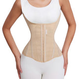 MISTHIN Waist Cincher Trimmer Belt Girdle Workout Shapewear Tummy Control Shaper Waist Trainer for Women (Nude, Large)