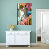 Aosarocc Seated Bather Decorative Canvas Posters Suitable For Bedrooms Living Rooms Bathrooms Kitchens And Offices Decoration 08x12inch(20x30cm) Frame-style