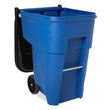 Rubbermaid Commercial Products BRUTE Rollout Trash/Garbage Can/Bin with Wheels